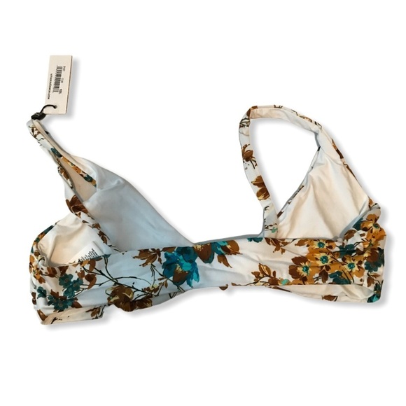 Vitamin A Lou Tie Front Bikini Top CUBA LIBRE L - Picture 5 of 6